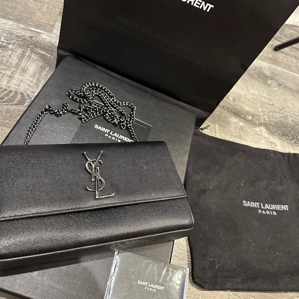 Saint Laurent Black Satchel